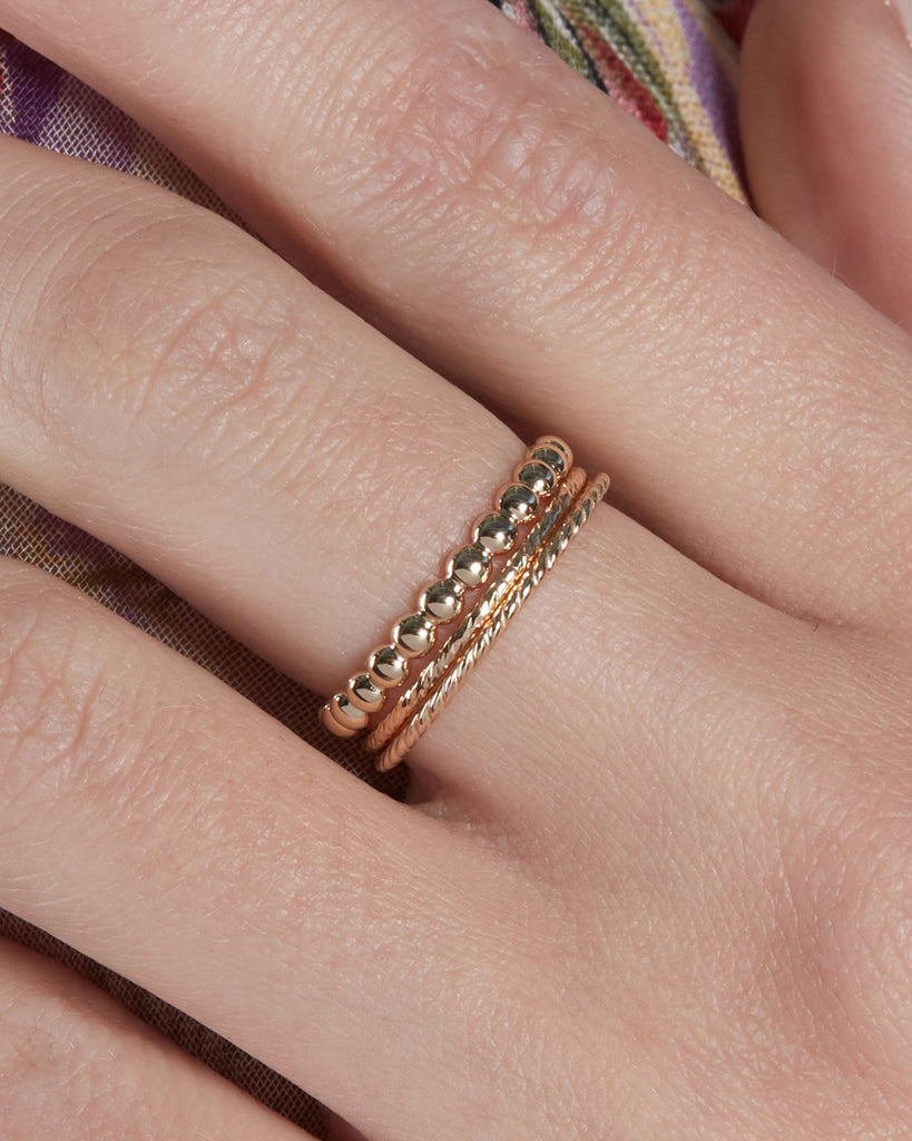 The Petite Etched Band