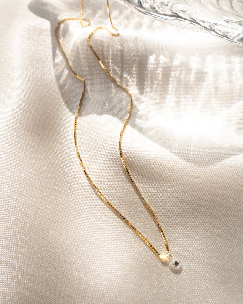 The Bella Diamond Charm Necklace