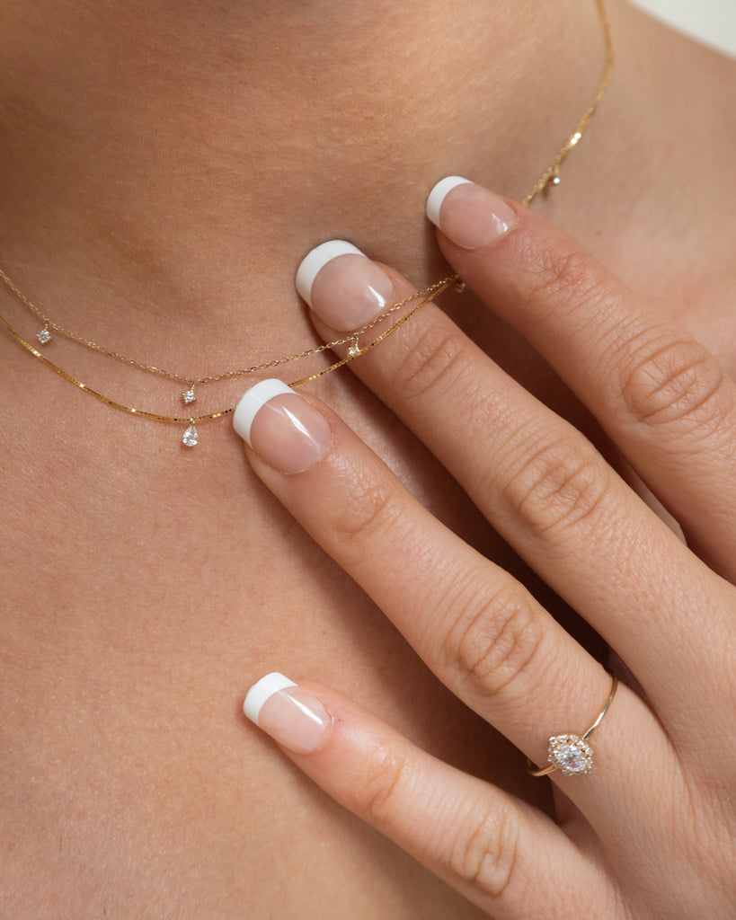 The Bella Diamond Charm Necklace